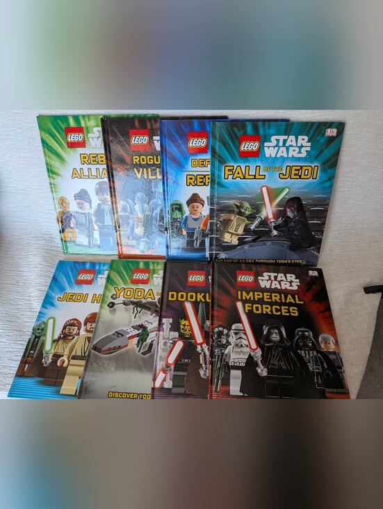 Lego Other - LEGO Star Wars Kids Book Collection - Hardbacks Set Of 8 Like New